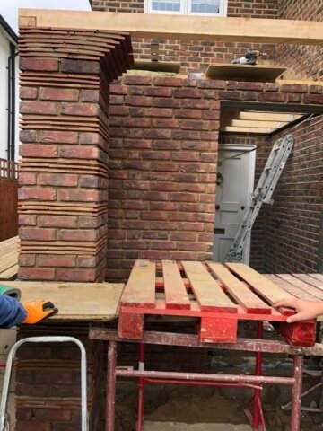 5 brick work identical to the house 1 1