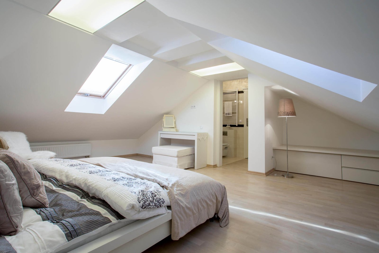 Large loft room