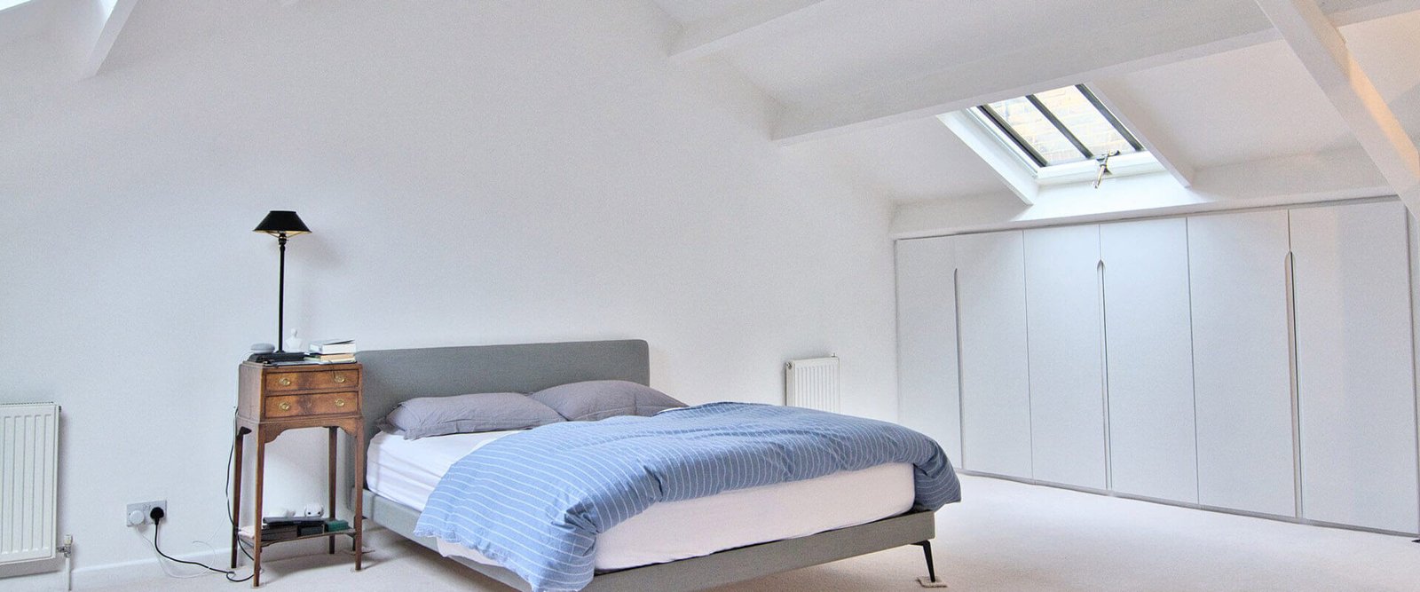 Builders built a loft room in Clapham.